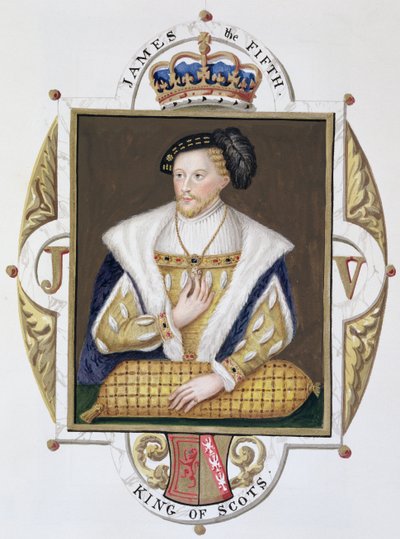 Portrait of James V King of Scotland from 